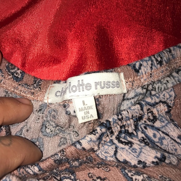 Charlotte Russe dress size large - Picture 3 of 4